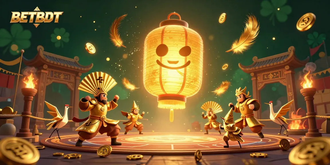 Win big at BETBDT with a vibrant 3D illustration showcasing exciting casino action and lucky symbols.
