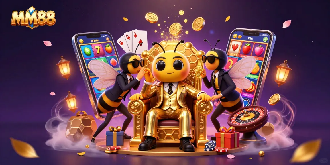 Engage with MM88's vibrant 3D casino world featuring dynamic characters and thrilling gaming elements.
