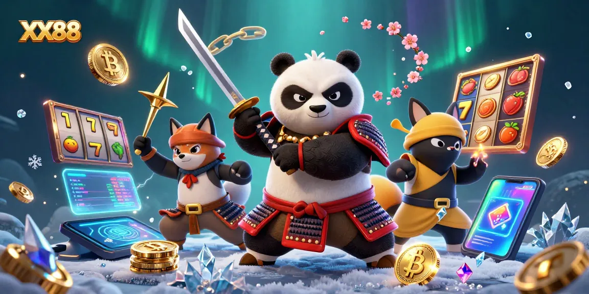 Experience the excitement of XX88 with this immersive 3D casino illustration featuring dynamic characters and gaming elements.