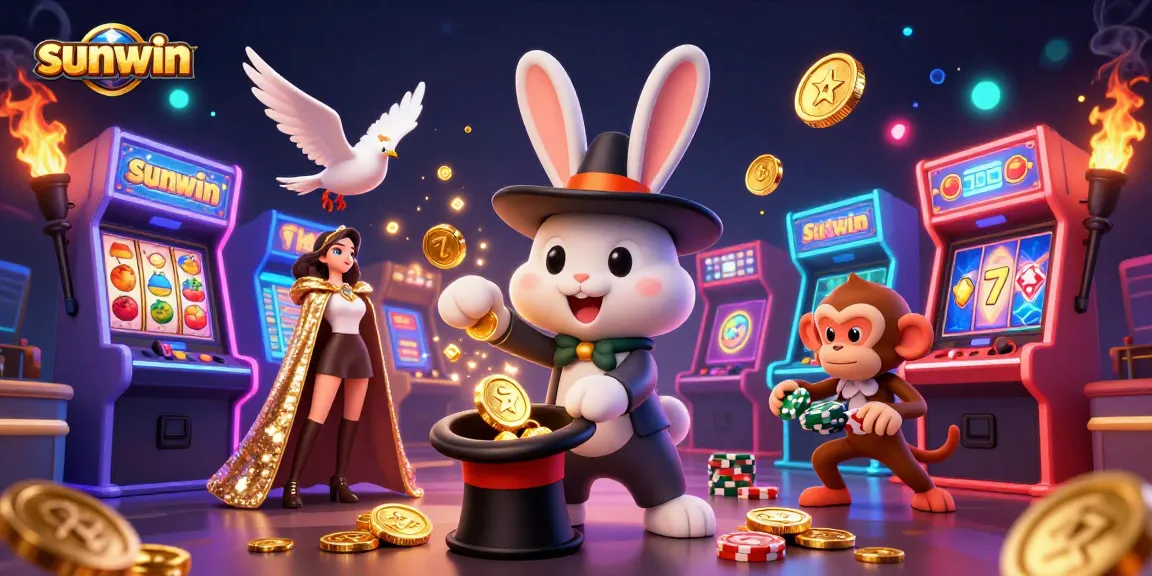 Play exciting games on sunwin with vibrant casino elements and enchanting characters.