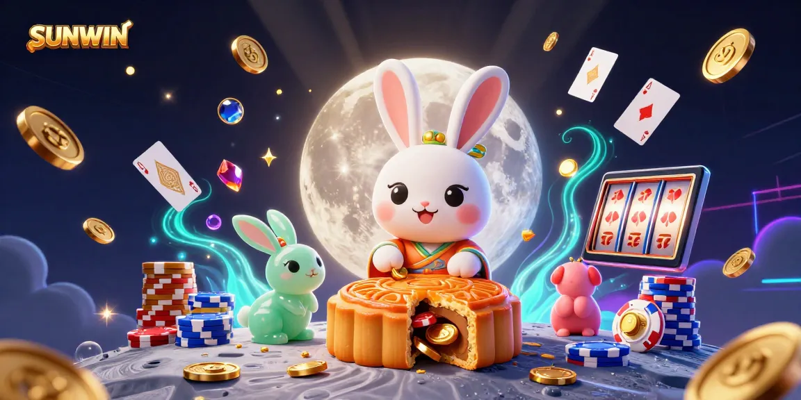 Engage with SUNWIN's vibrant online casino world as moon rabbits reveal hidden treasures while playing.