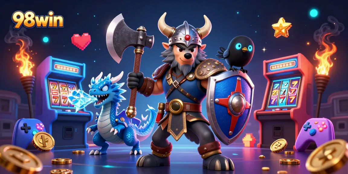 Engage in thrilling gaming adventures at 98win with exciting slot themes and dynamic characters.