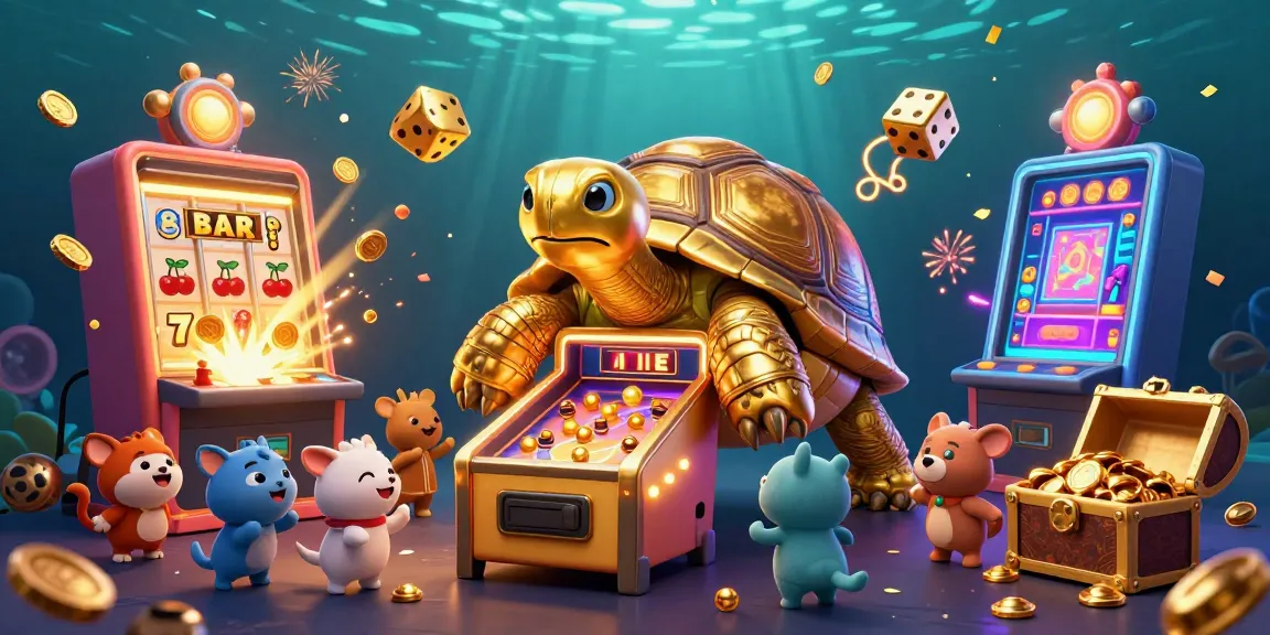 Engage with da88's thrilling casino experience through a dynamic scene featuring slot machines and playful animals.