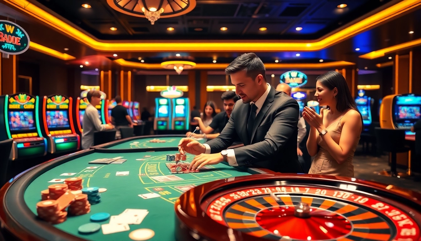 Experience the thrill with code da88 at a vibrant casino table filled with excitement.