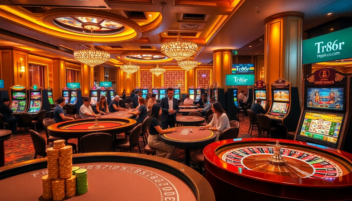 Experience luxury gambling at tr88vip.co.com with thrilling casino games and vibrant slot machines.