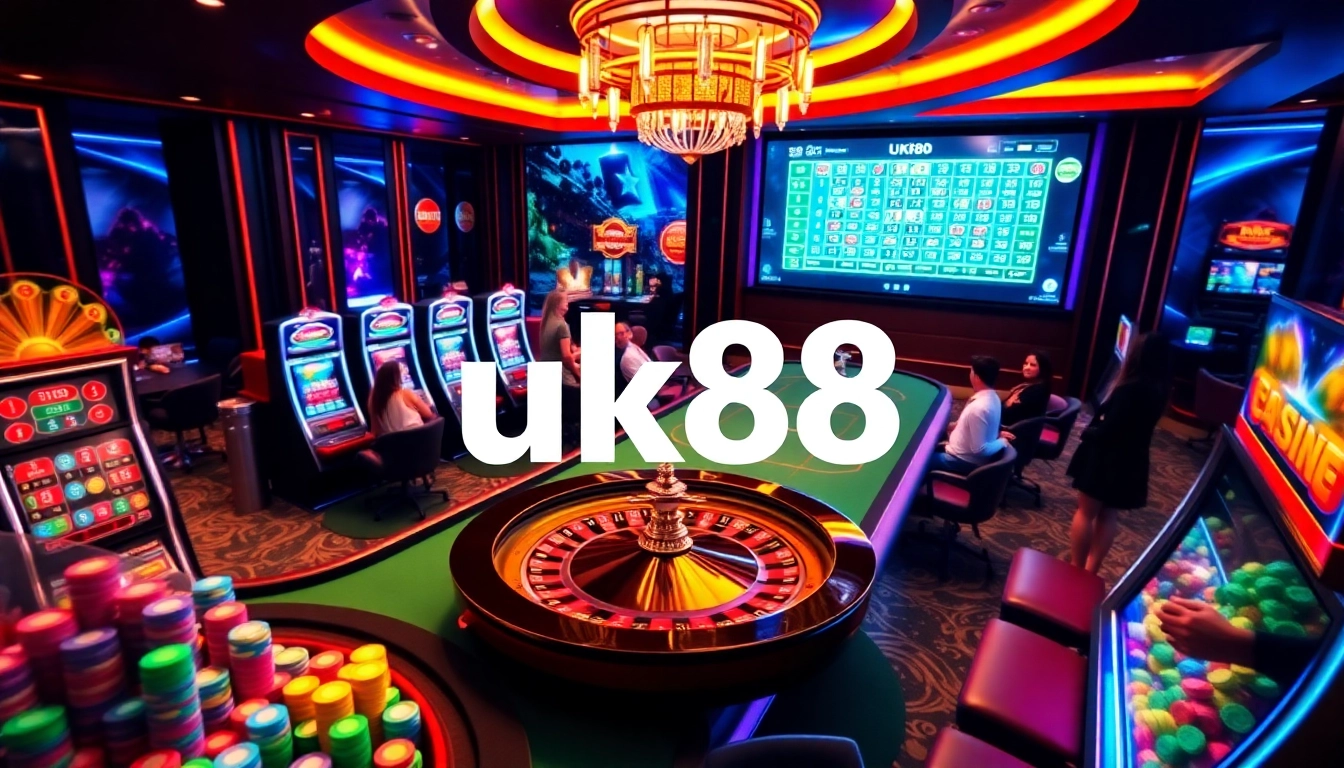 Experience the thrill of gambling at uk88 with exciting games and luxurious atmosphere.