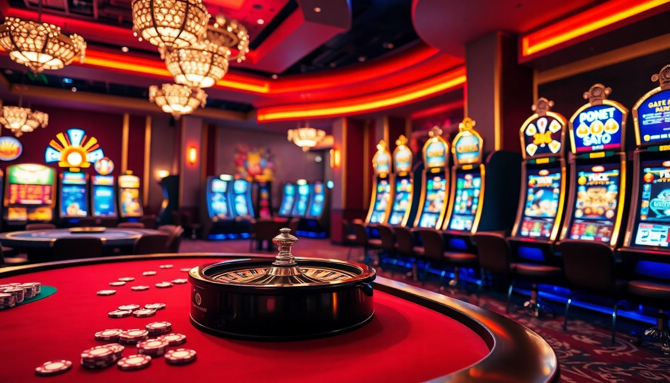 Play at a luxurious casino with ip88 technology enhancing the gaming experience.