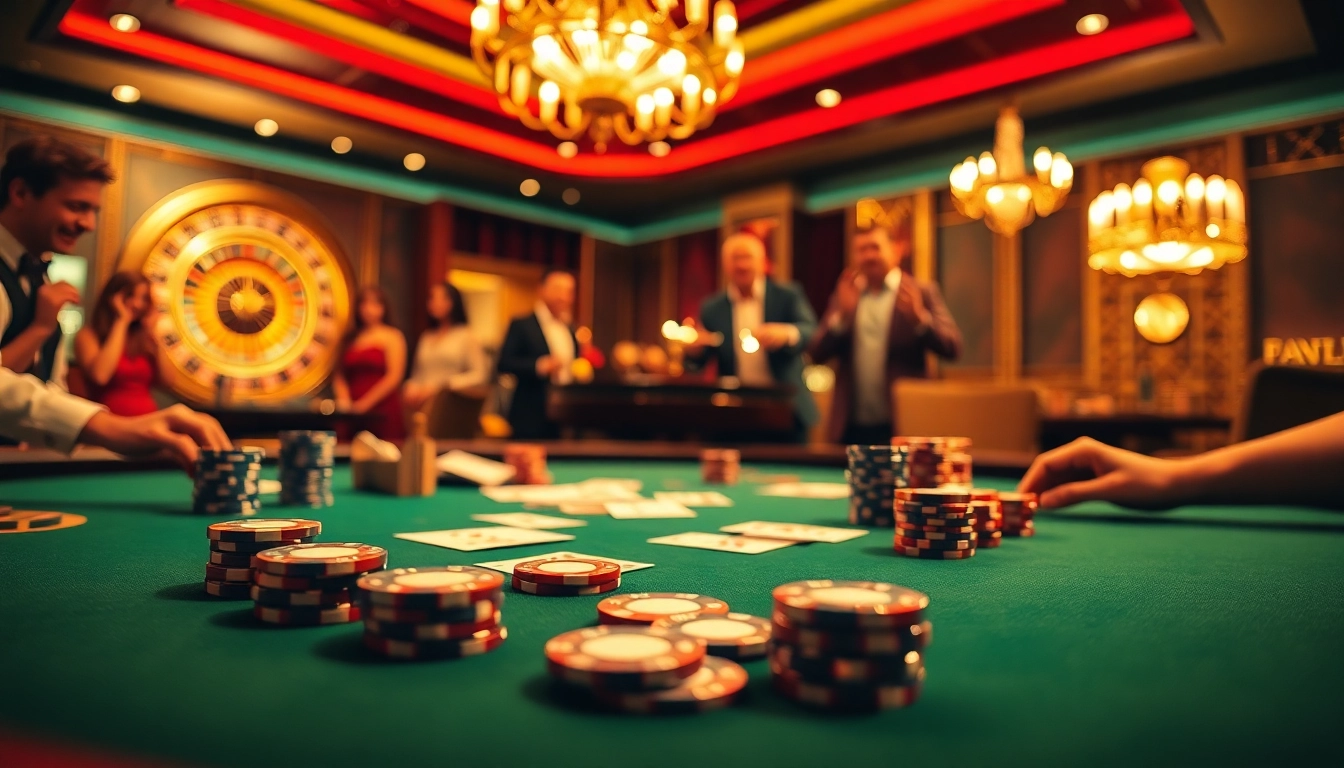 Experience thrilling poker gameplay at https://luongsontv5.com/, featuring vibrant atmosphere and professional strategies.