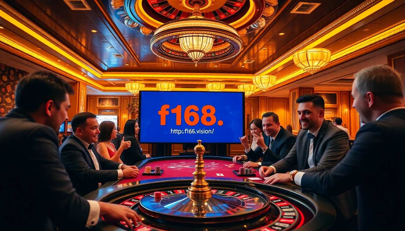 Experience the excitement of F168.VISION with thrilling casino action and games.