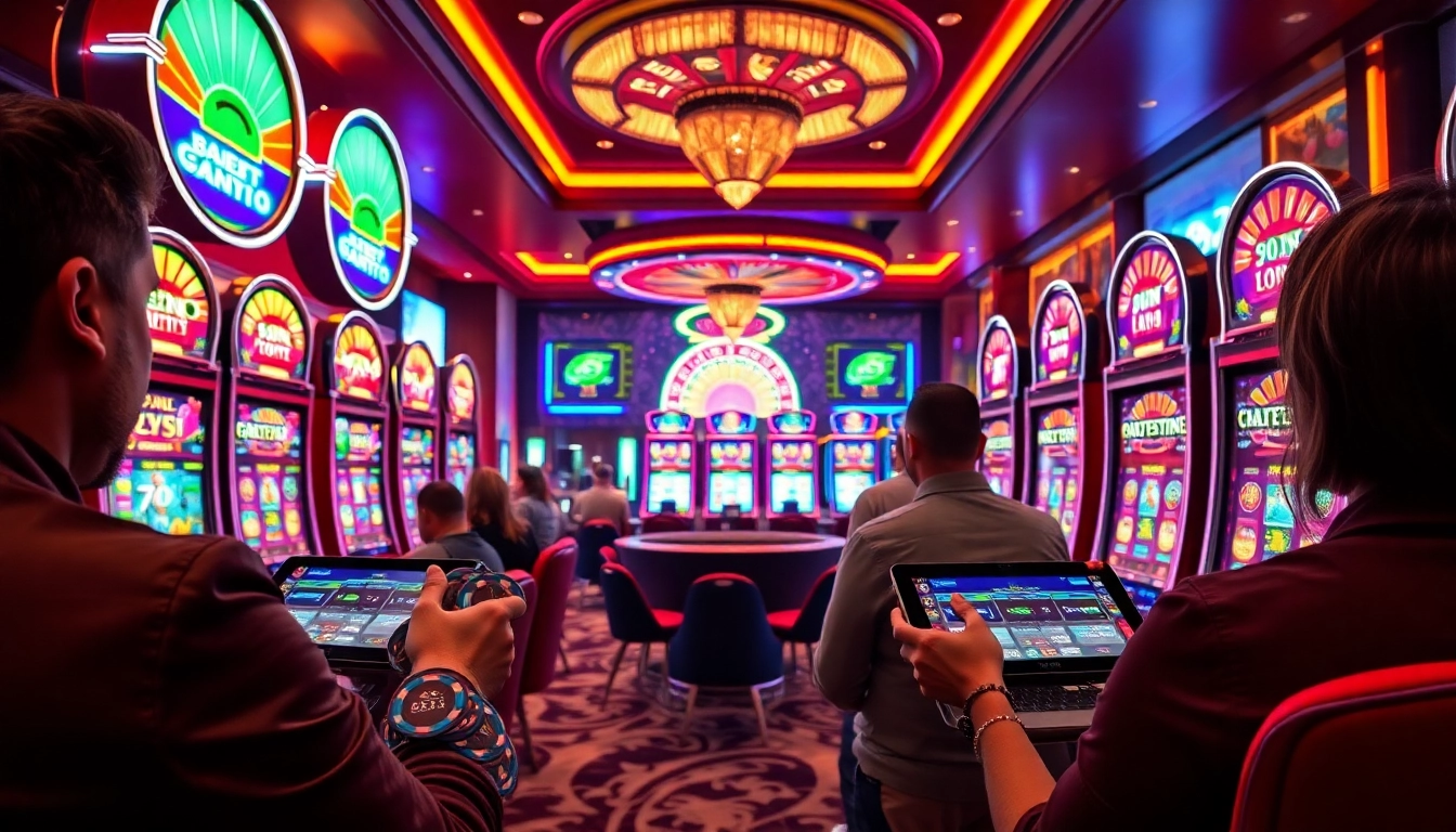 Experience excitement at https://nohudoithuong.us/ with vibrant slot machines and eager players!