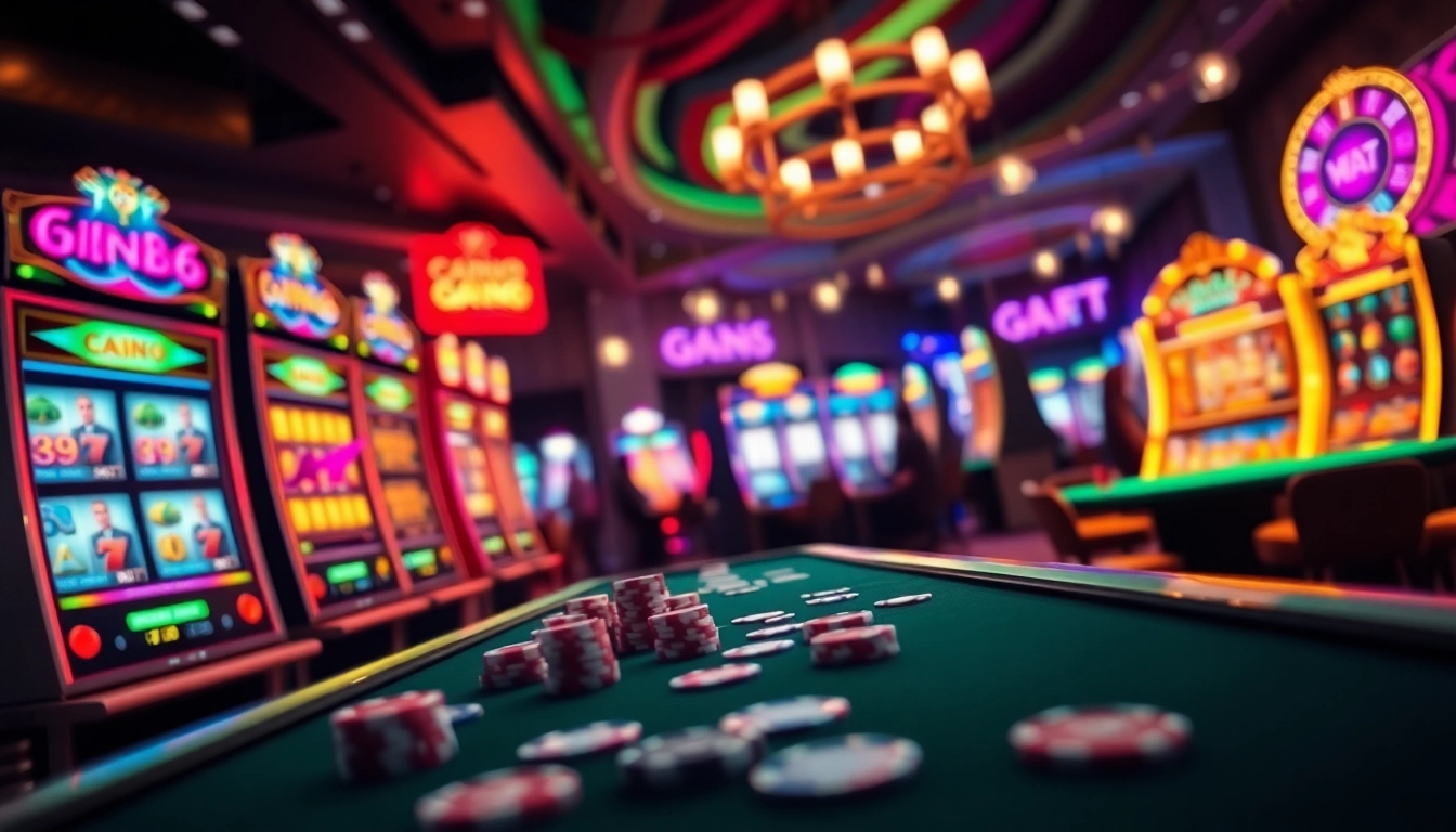 Dynamic KING88 online casino gaming experience featuring vibrant digital slots and engaging players.