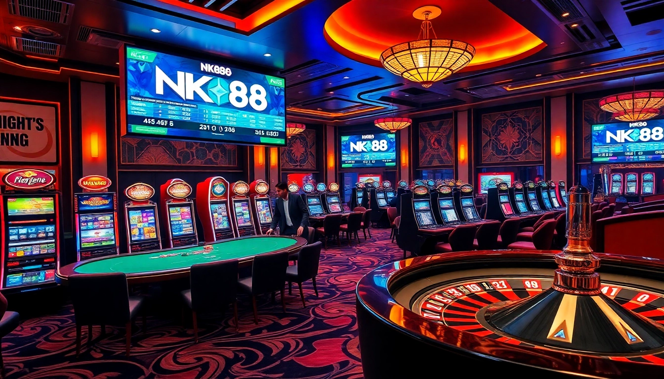Experience the excitement of nk88 with dynamic casino games and vibrant betting tables.