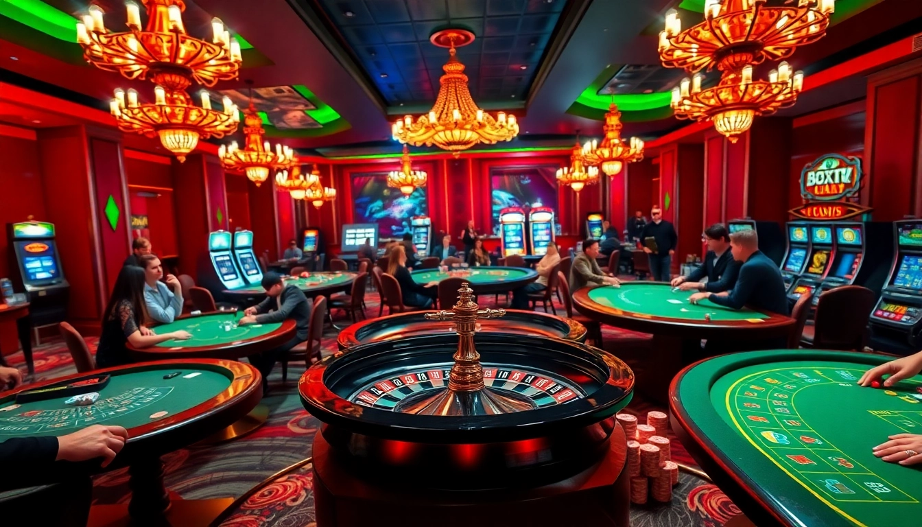 Experience luxury gambling at https://188v.today/ with vibrant casino tables and excited players.