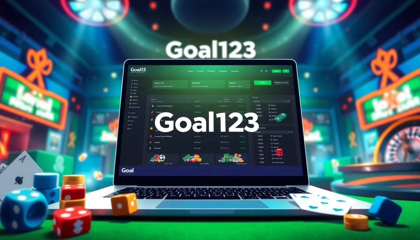 Goal123 online gambling interface showcasing an exciting digital betting environment.