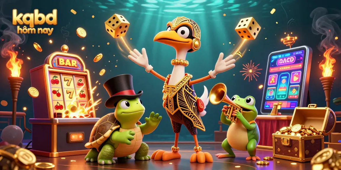 Experience kqbd hôm nay with thrilling illustrations of a casino scene featuring rich, dynamic elements.