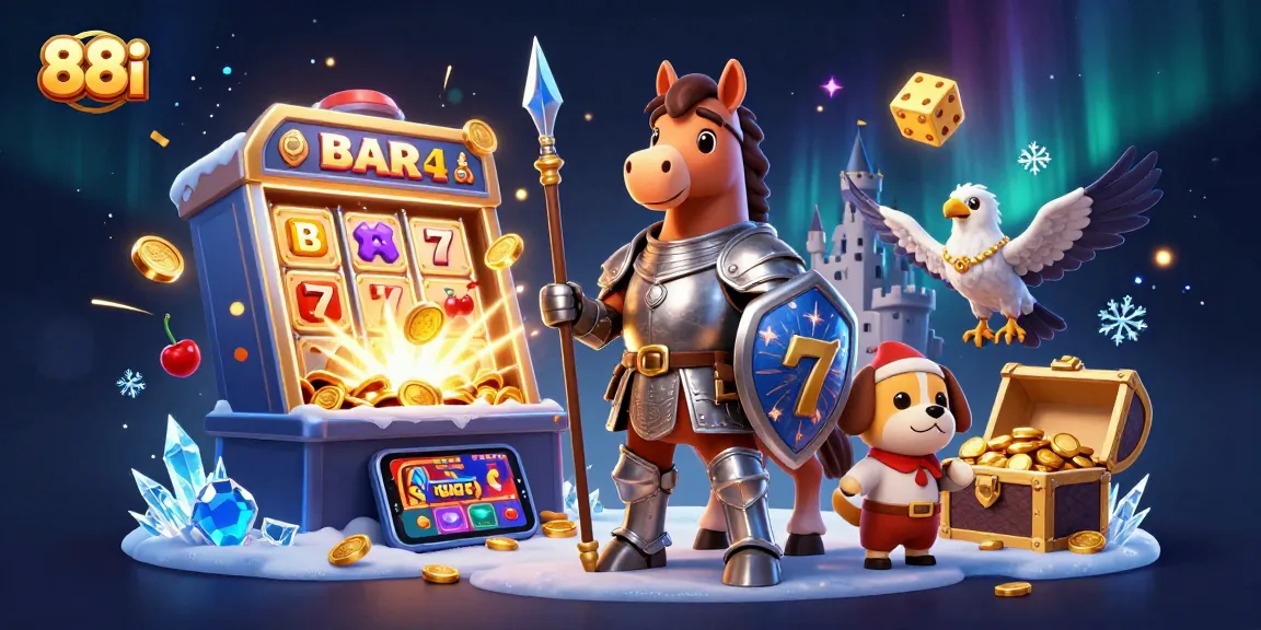 Join the excitement at 88i with animated casino games, characters, and jackpot treasures.