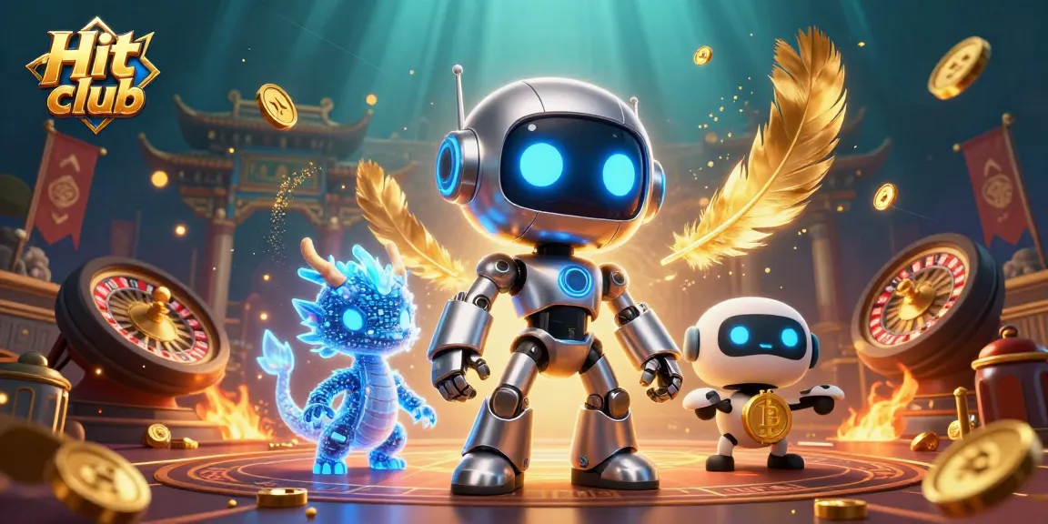 Engage with Hit club's immersive gaming experience featuring dynamic characters and rich visual elements.