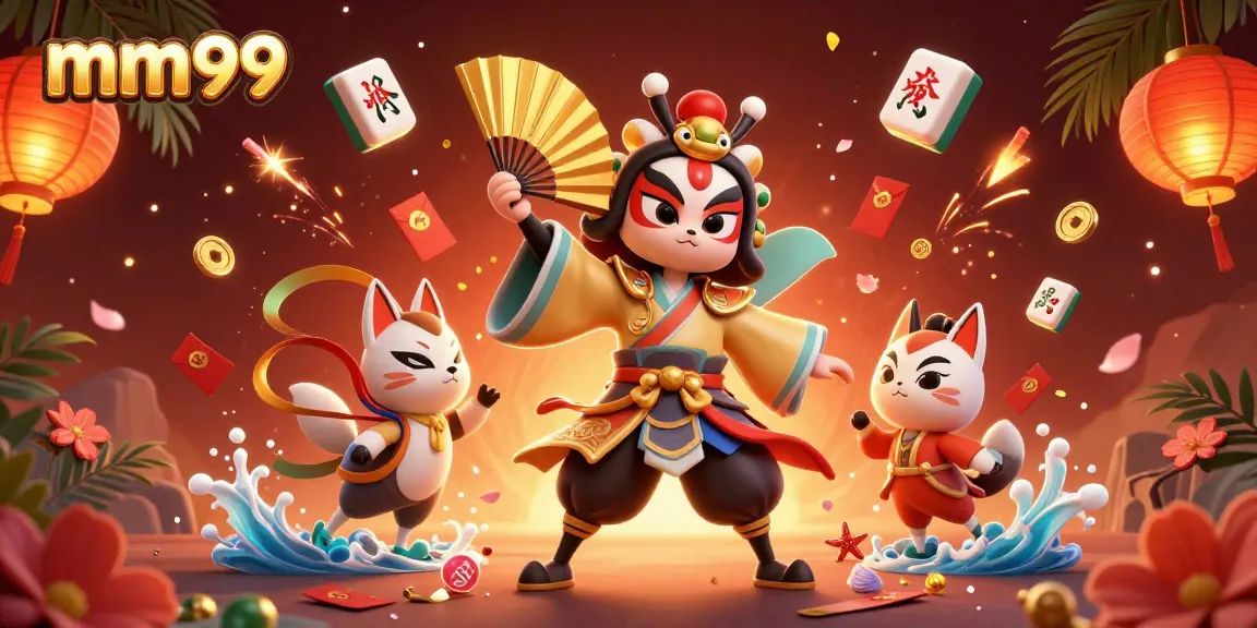 Engage with exciting gameplay at mm99, featuring dynamic 3D assets and vibrant symbols.
