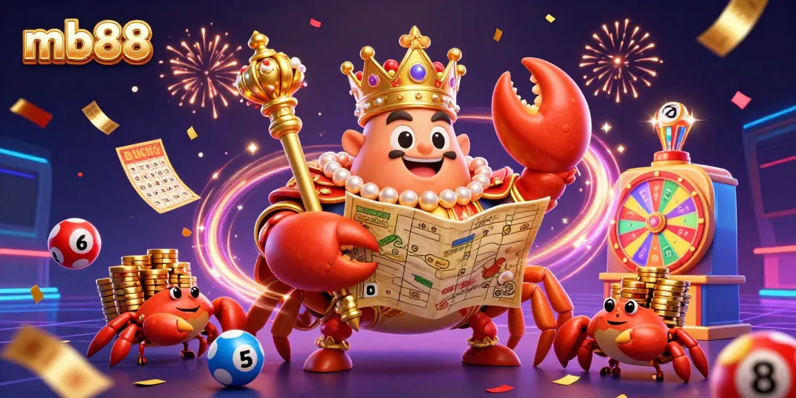 Experience exhilarating wins at mb88 with the vibrant golden crab emperor among dynamic lottery elements.