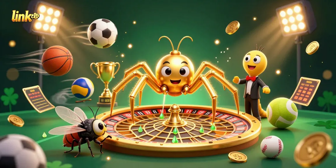 Experience thrilling bets at link tr88 with a vibrant 3D casino scene featuring engaging characters and dynamic sports elements.