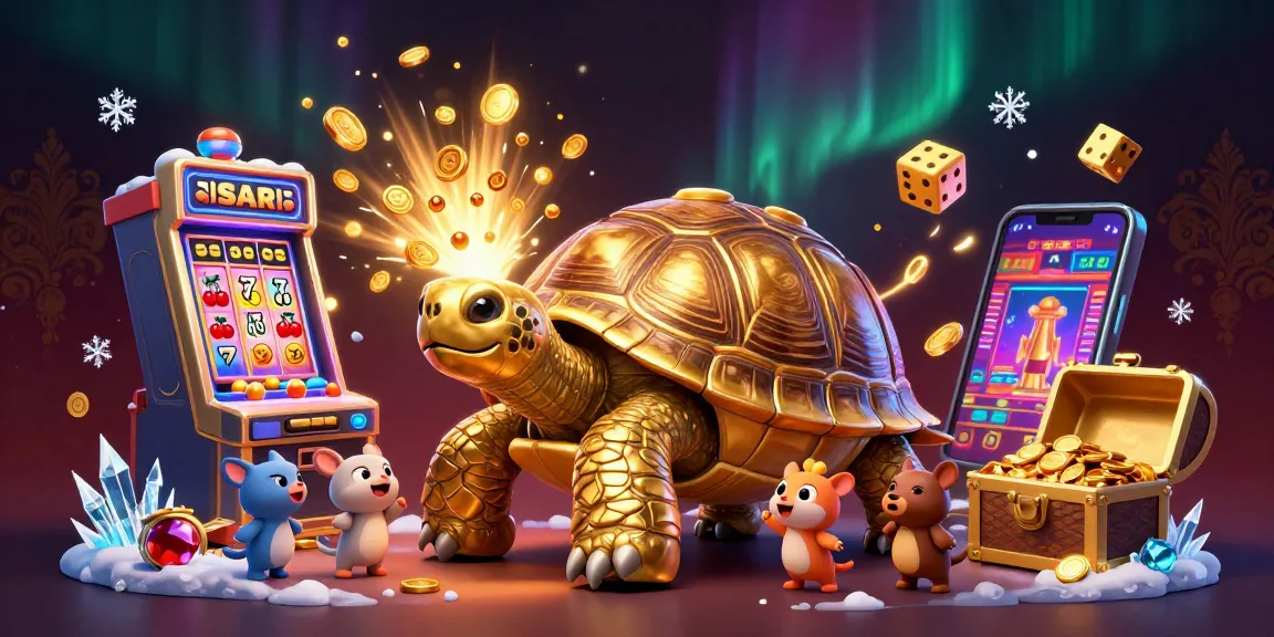 Spin fortune at sc88 with a colossal tortoise and vibrant slot explosions for an exciting casino experience.