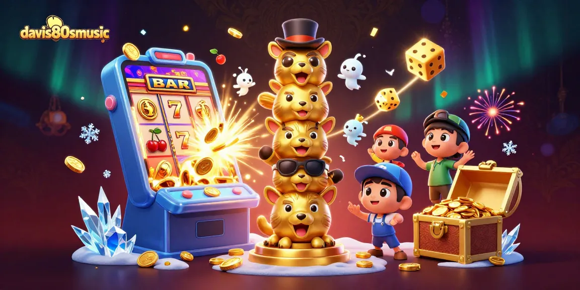 Win big at davis80smusic with a vibrant casino celebration showcasing exciting gaming elements.